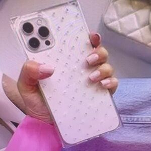 Clear Polka Dot Phone Case